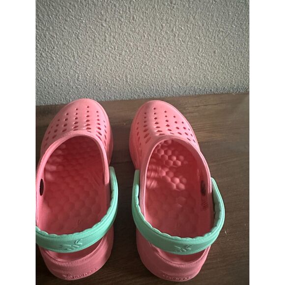 Joy Bees Girl's Active Clog - Hyper Blush & Lavender Rose Size 10-11 - Picture 2 of 8